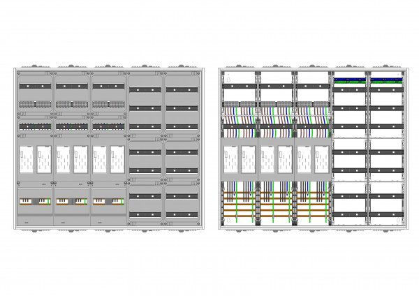 AEZ52-230-109, eHZ-Zählerverteilung