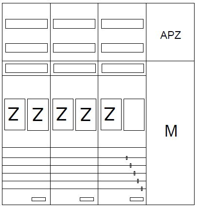AEZ42-210-096, eHZ-Zählerverteilung