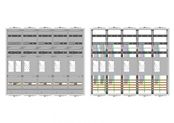 AEZ52-230-131, eHZ-Zählerverteilung