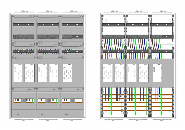 AEZ32-230-033, eHZ-Zählerverteilung