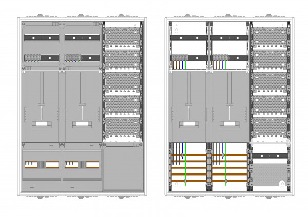 AZ32BMA-230, Zählerverteilung mit 3-Punkt