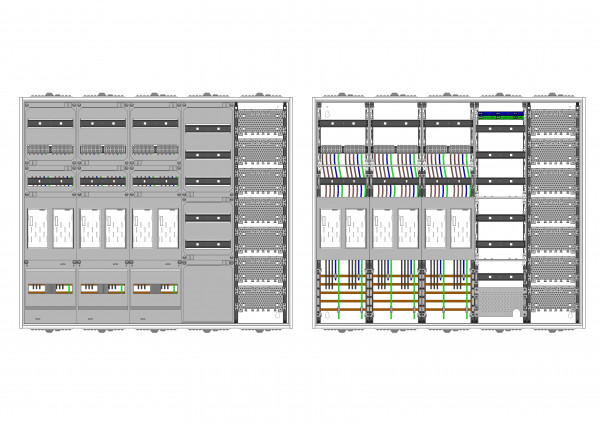 AEZ52-230-105, eHZ-Zählerverteilung
