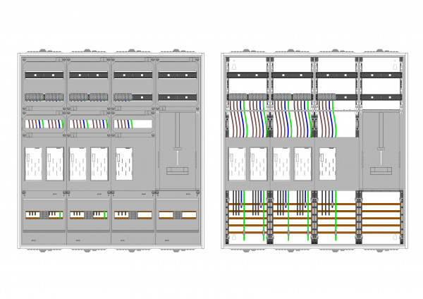 AEZ42-230-070, eHZ-Zählerverteilung