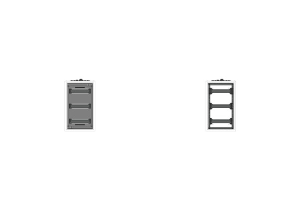 Automatenverteiler, AVK, BxHxT = 300x500x140