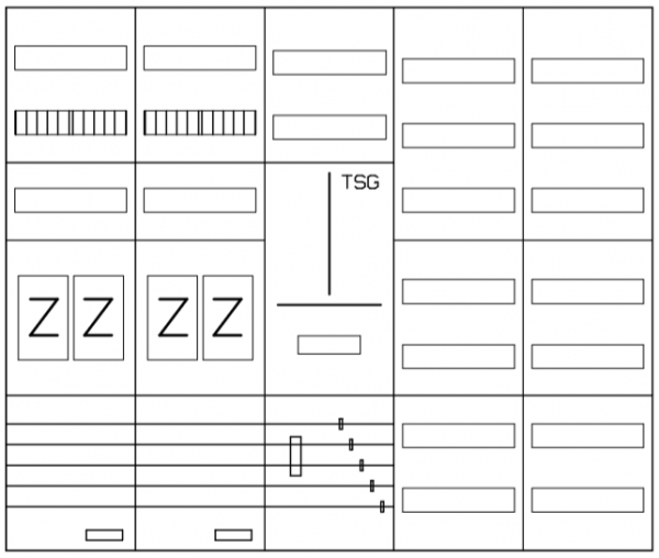 AEZ52-230-071, eHZ-Zählerverteilung