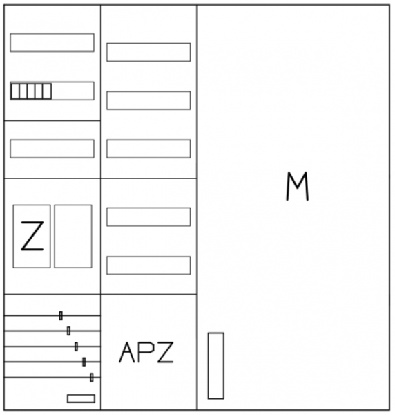 AEZ42-210-007, eHZ-Zählerverteilung