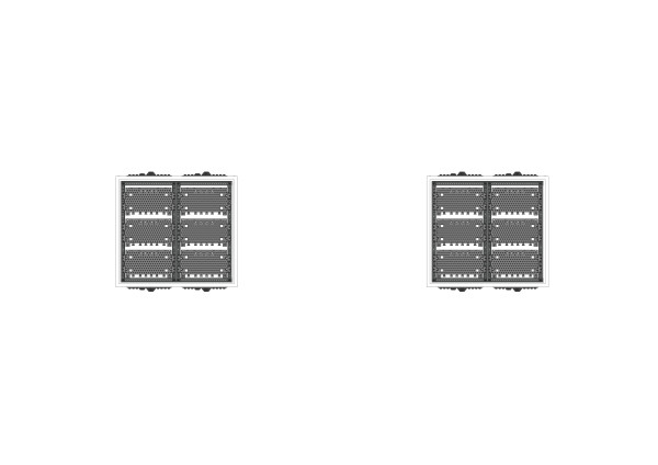 Automatenverteiler, AVK, BxHxT = 550x500x140, M2