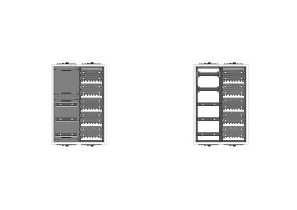 Automatenverteiler, AVK, BxHxT = 550x800x210, M1