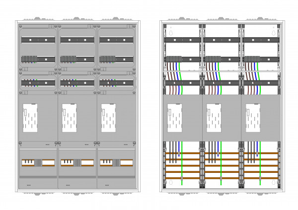 AEZ32-230-036, eHZ-Zählerverteilung