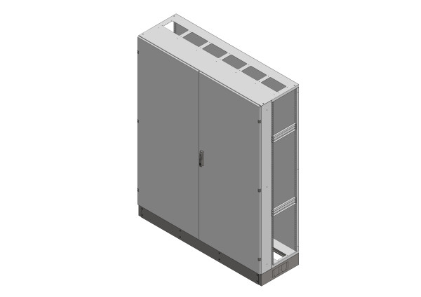 Leergehäuse Reihenschaltschrank, RSVB, BxHxT = 157