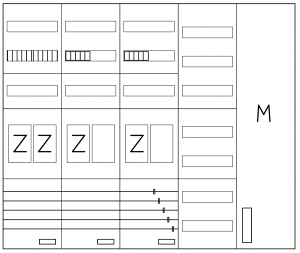AEZ52-230-097, eHZ-Zählerverteilung