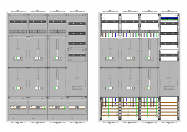 AZ82HS1-230, Zählerverteilung mit 3-Punkt