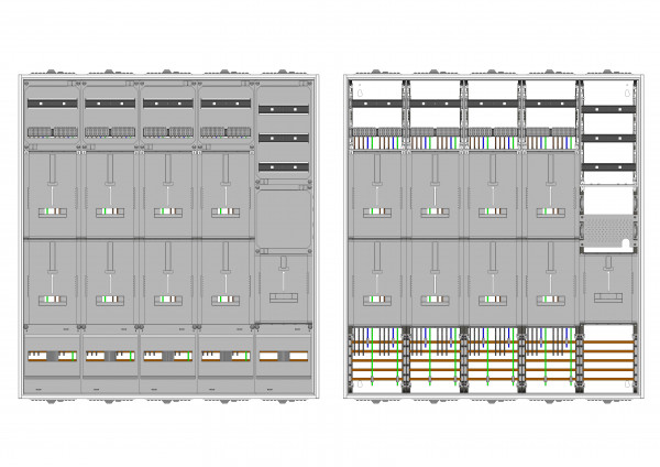 AZ102HS1A-210-9, Zählerverteilung mit 3-Punktbefes