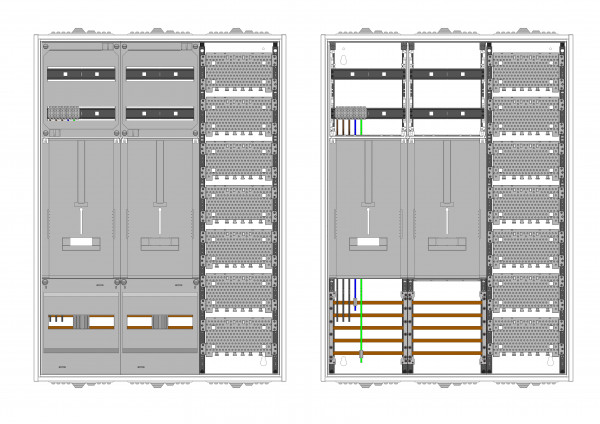 AZ32BM-230-2, Zählerverteilung mit 3-Punkt