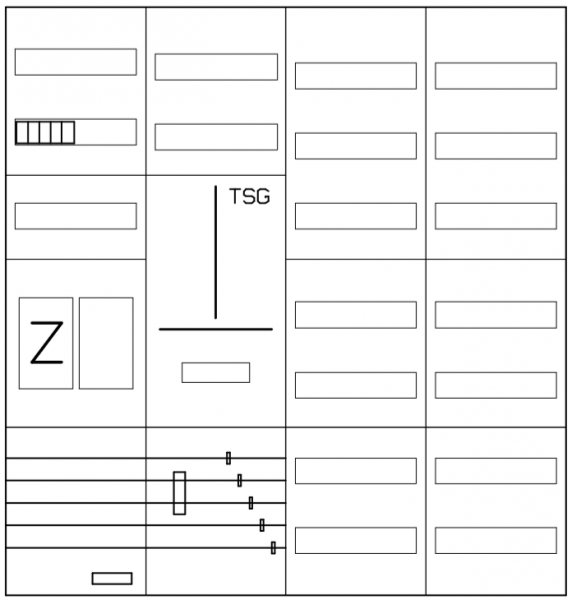 AEZ42-230-023, eHZ-Zählerverteilung