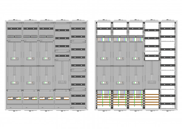 AZ102HS3-230-7, Zählerverteilung mit 3-Punkt