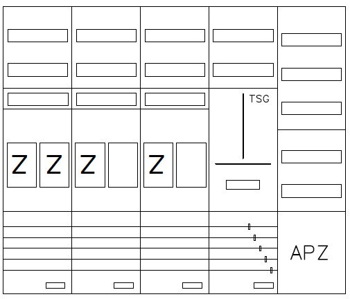 AEZ52-210-142, eHZ-Zählerverteilung