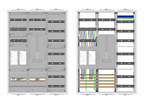 AEZ32-230-003, eHZ-Zählerverteilung