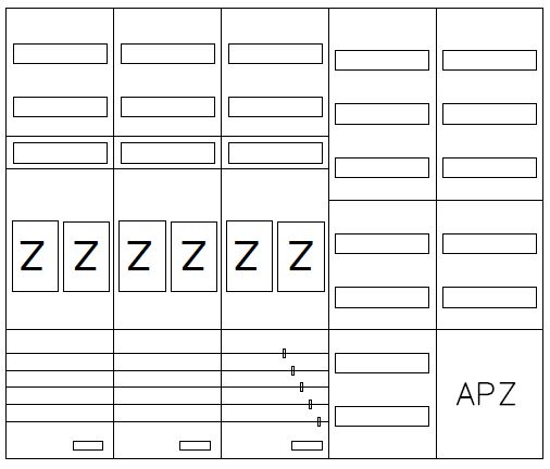 AEZ52-230-143, eHZ-Zählerverteilung