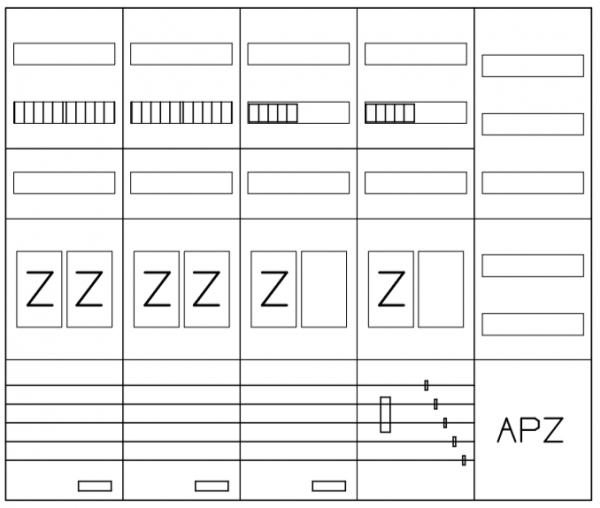 AEZ52-210-084, eHZ-Zählerverteilung