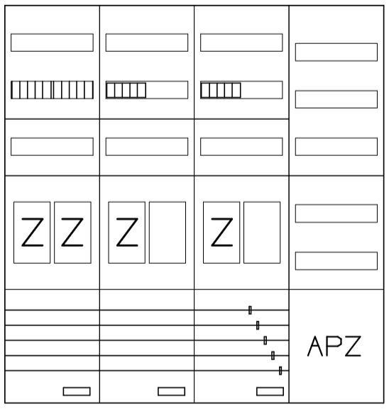 AEZ42-210-059, eHZ-Zählerverteilung