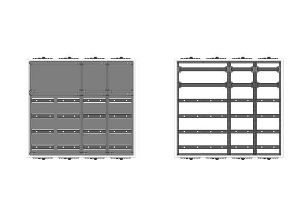 Automatenvert.-PS, AVK, BxHxT = 1050x950x210, S