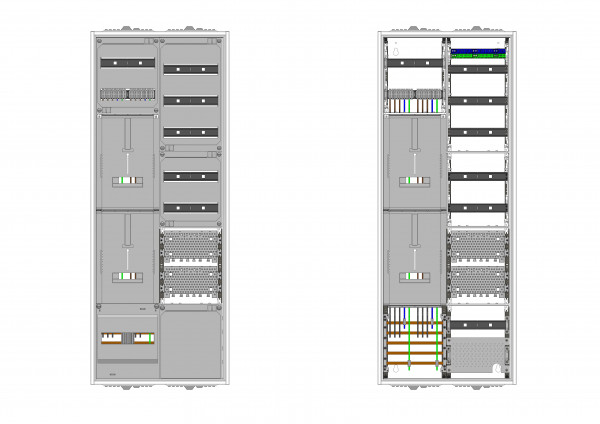 AZ42HS1AM1-230, Zählerverteilung mit 3-Punkt