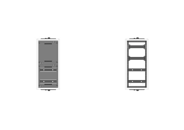 Automatenverteiler, AVK, BxHxT = 300x650x230