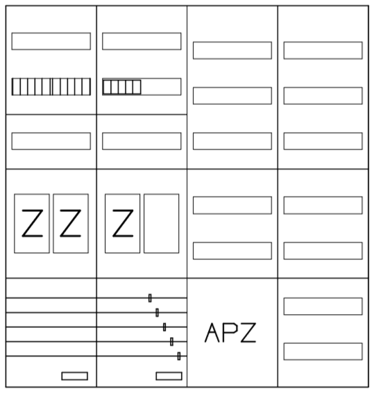 AEZ42-210-042, eHZ-Zählerverteilung