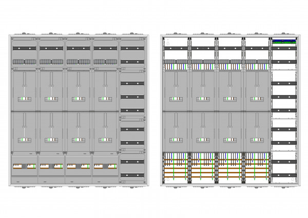 AZ102HS2-230, Zählerverteilung mit 3-Punkt