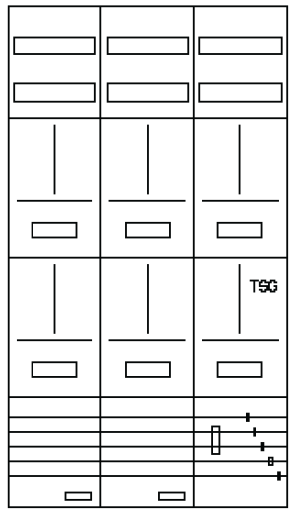AZ62H-230, Zählerverteilung mit 3-Punkt