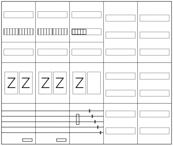 AEZ52-210-124, eHZ-Zählerverteilung