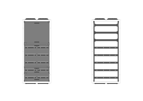 AVK2-8-360-PAutomatenverteiler, AVK, BxHxT = 570x1