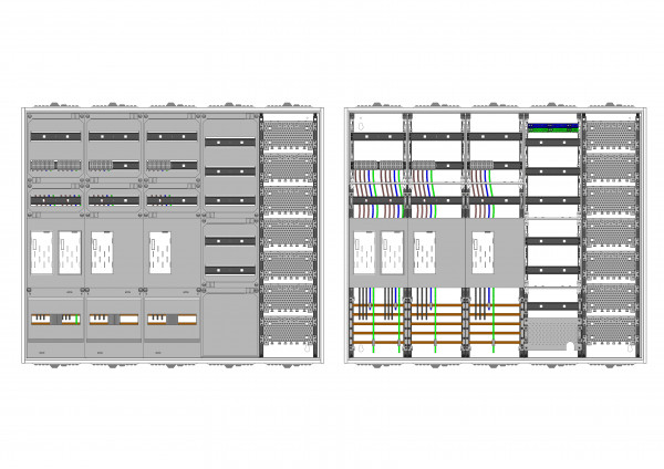AEZ52-230-115, eHZ-Zählerverteilung