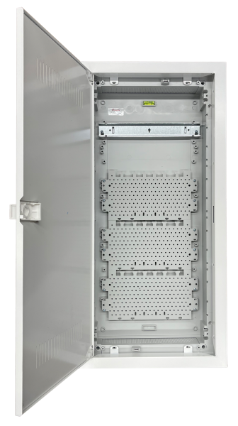 UMV4.48-TK | UP-Mediaverteiler POLARIS 4-reihig | Kunststofftür