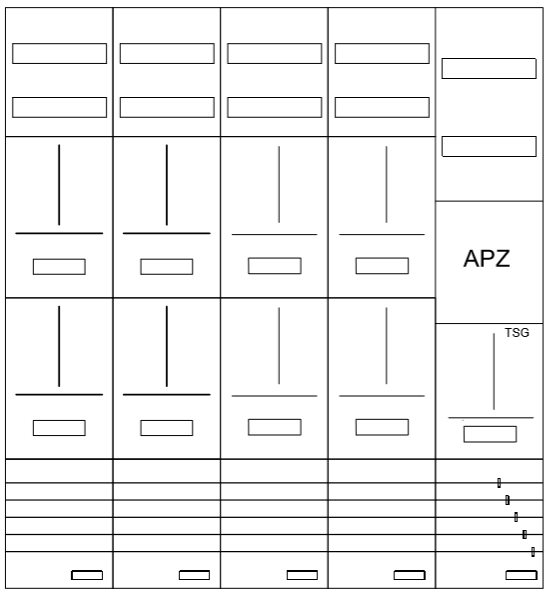 AZ102HS1A-210-9, Zählerverteilung mit 3-Punktbefes