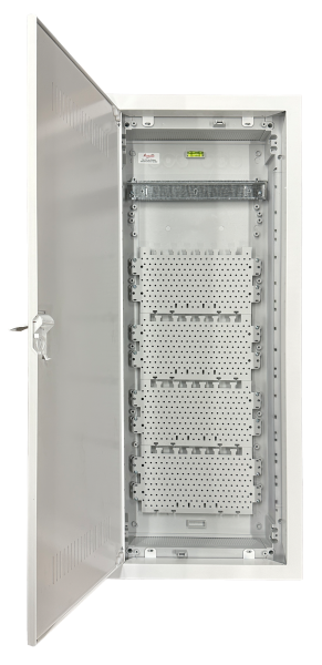 UMV5.60-TK | UP-Mediaverteiler POLARIS 5-reihig | Kunststofftür