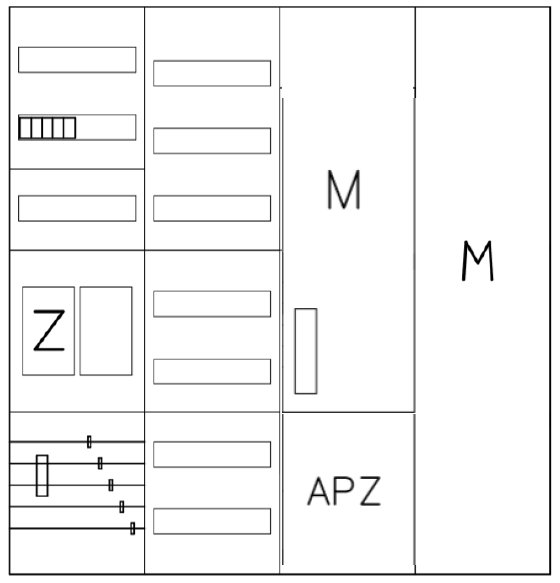 AEZ42-230-003, eHZ-Zählerverteilung