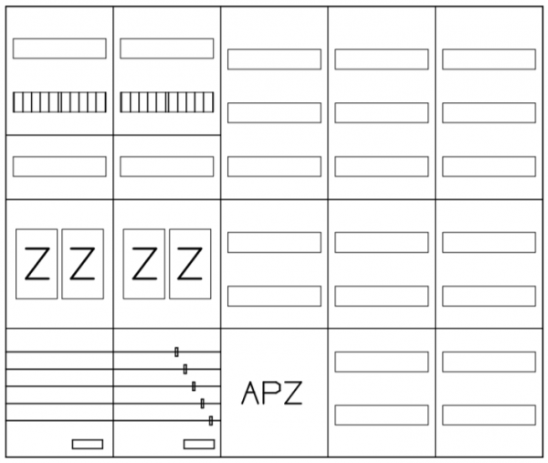 AEZ52-230-039, eHZ-Zählerverteilung