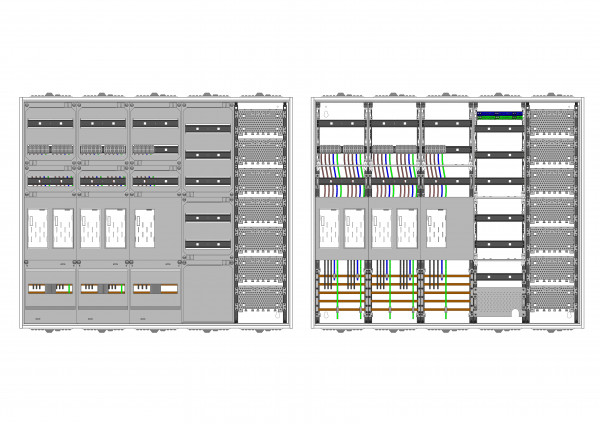 AEZ52-230-120, eHZ-Zählerverteilung