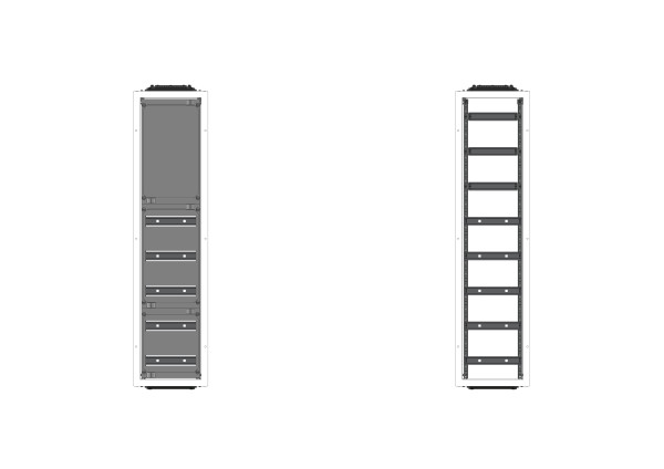 AVB1-8-500-PAutomatenverteiler, AVB, BxHxT = 320x1