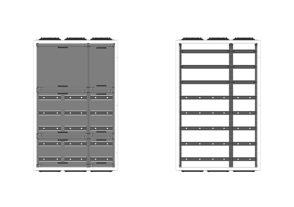 AVB3-8-300Automatenverteiler, AVB, BxHxT = 820x127