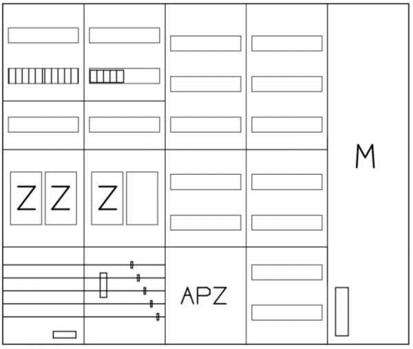 AEZ52-230-052, eHZ-Zählerverteilung