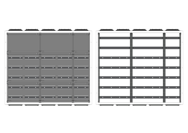 AVB5-7-300-PAutomatenverteiler, AVB, BxHxT = 1320x