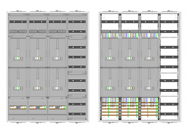 AZ82HS2-230, Zählerverteilung mit 3-Punkt