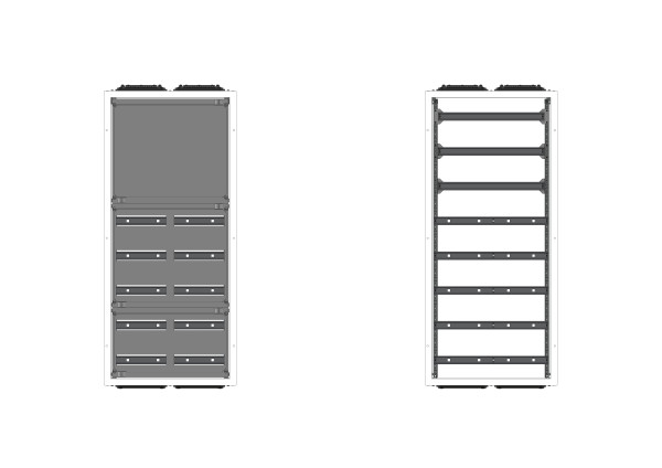 AVK2-8-500-PAutomatenverteiler, AVK, BxHxT = 570x1
