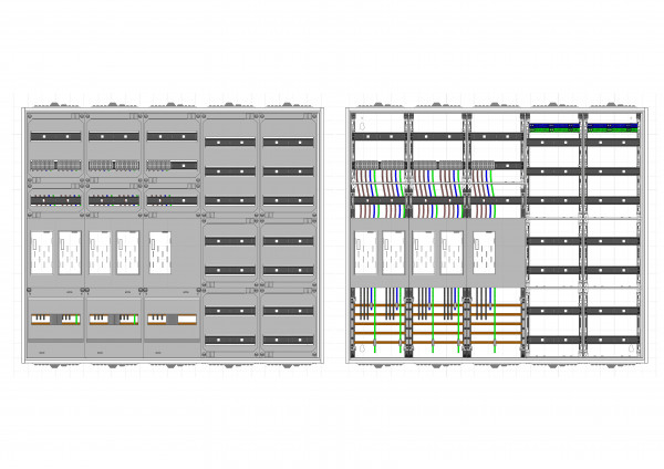 AEZ52-230-104, eHZ-Zählerverteilung