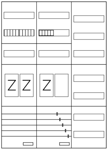 AEZ32-230-007, eHZ-Zählerverteilung