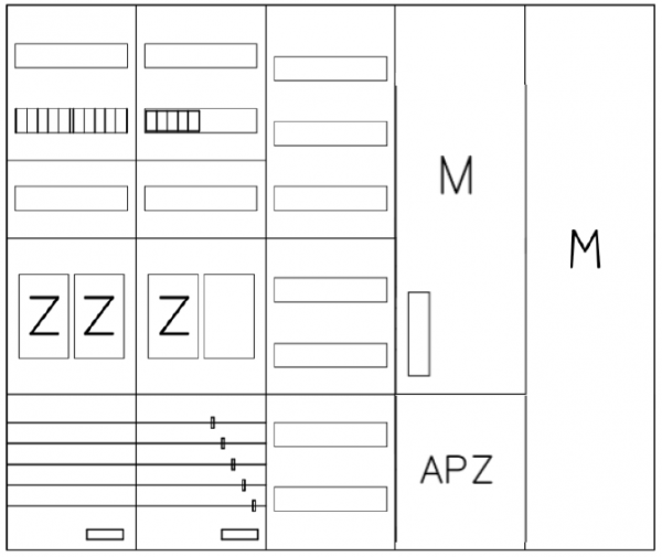 AEZ52-230-027, eHZ-Zählerverteilung