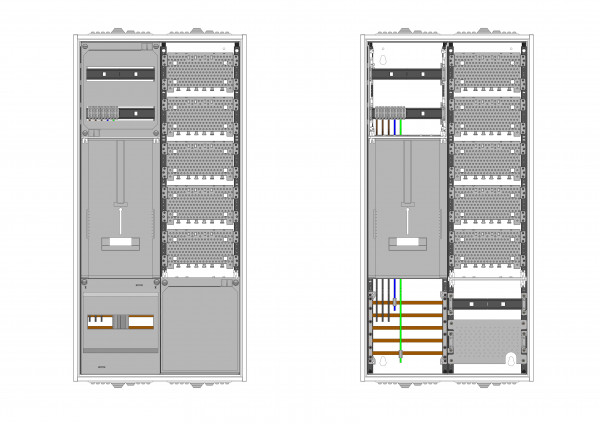 AZ22BMA-230, Zählerverteilung mit 3-Punkt